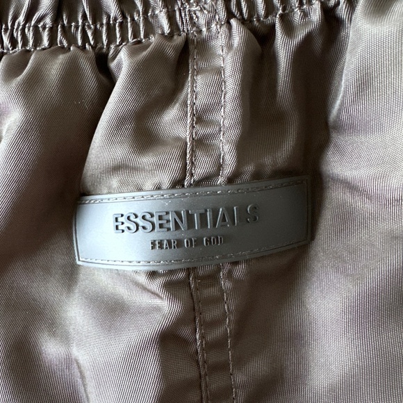 Essentials Fear Of God Youth Running Shorts | 12 | Gray - Picture 3 of 5